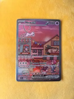 Pokemon Mew EX Black Star Promo TCG Card SVP053 151 - Image 1