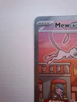Pokemon Mew ex Black Star Promo TCG Card SVP053 Scarlet and Violet 151 - Image 4