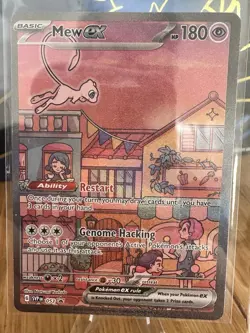 Pokemon Mew EX Black Star Promo TCG Card SVP053 151 - Image 1