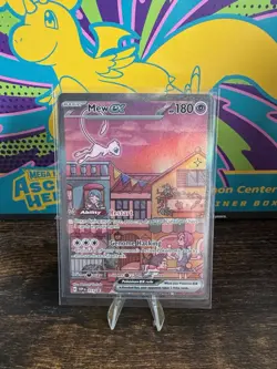 Pokemon Mew EX Black Star Promo TCG Card SVP053 151 Near Mint - Image 1