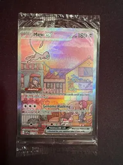 Pokemon Mew EX Black Star Promo TCG Card SVP053 151 New Sealed - Image 1