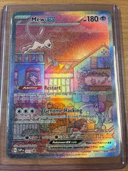 Pokemon TCG Mew EX SVP053 Black Star Promo - Image 1
