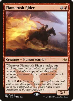 Flamerush Rider - Fate Reforged | MTG Card - Image 1
