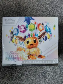 Pokemon TCG: x1 Prismatic Evolutions Elite Trainer Box ETB - (New & Sealed) - Image 2