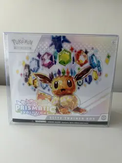 Pokemon TCG Prismatic Evolutions ETB Elite Trainer Box, New Sealed - Image 1