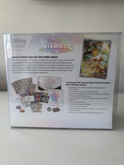 Pokemon TCG Prismatic Evolutions ETB Elite Trainer Box, New Sealed - Image 3