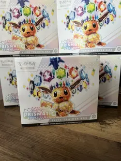 Pokemon TCG Prismatic Evolutions Elite Trainer Box ETB New Sealed UK Seller 🇬🇧 - Image 1