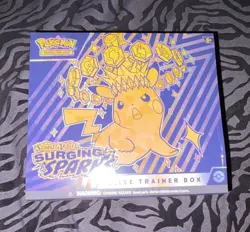 Pokemon TCG Scarlet & Violet Surging Sparks Elite Trainer Box Pikachu - Image 1