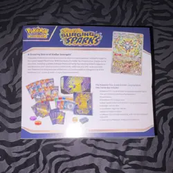 Pokemon TCG Scarlet & Violet Surging Sparks Elite Trainer Box Pikachu - Image 3
