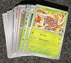 2025 POKEMON DESTINED RIVALS BULK LOT - 93 CARDS COMMON UNCOMMON - Image 1