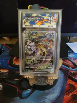 Mewtwo VSTAR GG44 & Charizard VSTAR SWSH262 ACE Graded Pokemon Lot - Image 2