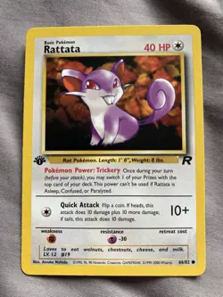 Pokemon Team Rocket 1st Edition Card Bundle Lot – WOTC Era NM - Image 3