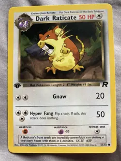 Pokemon Team Rocket 1st Edition Card Bundle Lot – WOTC Era NM - Image 5