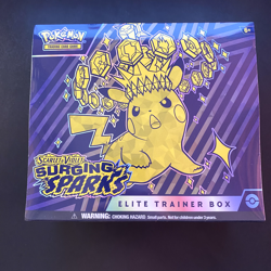 Pokemon TCG Scarlet & Violet - Surging Sparks Elite Trainer Box ETB - Image 1