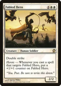 Fabled Hero - Theros | MTG Card - Image 1