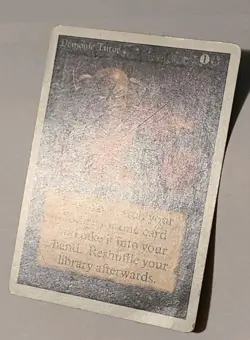MTG Demonic Tutor Unlimited Rare Magic The Gathering 1993 1994 - Image 3