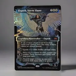 MTG - Elspeth, Storm Slayer FOIL 401 - Tarkir: Dragonstorm - Rare NM/M - Image 1