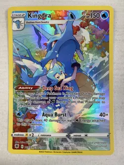 Kingdra TG03/TG30 Swsh10: Astral Radiance Trainer Gallery Holo Pokemon TCG NM - Image 1