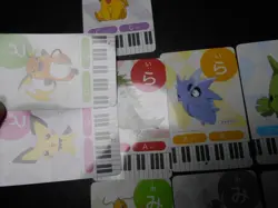 Pokemon Music Musical Note Card x9 Pikachu Tyranitar Dragonite Evolutions #3513 - Image 2