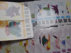 Pokemon Musical Note Card Complete x70 Charizard Blastoise Venusaur Gengar etc#5 - Image 4