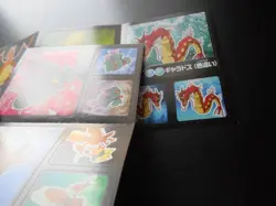 Pokemon Card Coris Promo Non Holo Sticker x2 Charizard Gyarados etc #3986 - Image 5