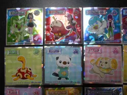 Pokemon Wafer Promo Holo Sticker Complete x24 Rayquaza Pikachu Moltres etc #4028 - Image 2