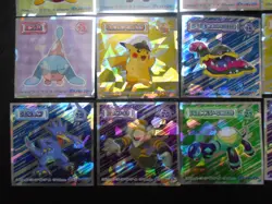 Pokemon Wafer Promo Holo Sticker Complete x24 Rayquaza Pikachu Moltres etc #4028 - Image 3