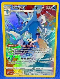 Kingdra & Clair TG03/TG30 Astral Radiance NM Ultra Rare Pokemon Card - Image 1