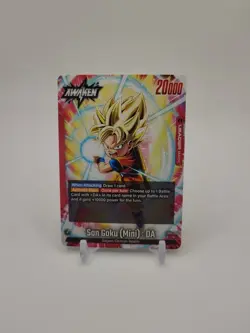Son Goku (Mini) DA FB05-001 Leader Dragon Ball Super Card Game - Image 1