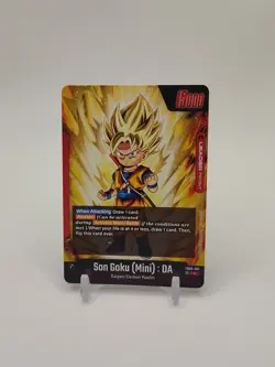 Son Goku (Mini) DA FB05-001 Leader Dragon Ball Super Card Game - Image 2