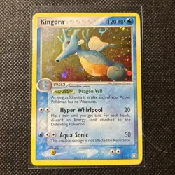Kingdra 12/109 EX Team Rocket Returns Holo Rare Pokemon Card MP - Image 1