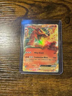 Pokemon Charizard EX 180 HP 12/106 Flashfire Ultra Rare Holo Card - Image 1