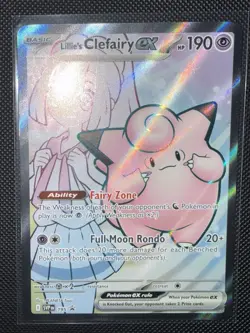Lillie's Clefairy ex 195 Sv: Scarlet & Violet Promo Cards Holo - Image 2