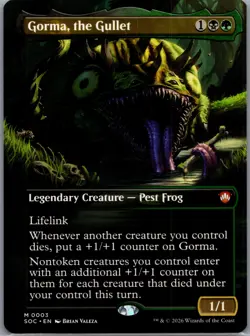 Gorma, the Gullet (Borderless) M Commander: Secrets of Strixhaven 3 NM - Image 1