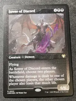 Sower Of Discord - Etched Foil - CMM - MTG - EN - NM - 0522 - Image 1