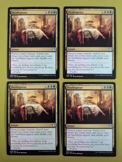 Deathsprout x4 Commander 2020 4x Playset Magic the Gathering MTG - Image 1
