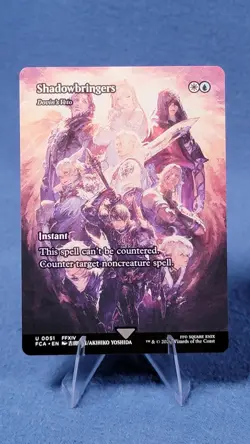 Shadowbringers - Dovin's Veto (Showcase) Mtg Final Fantasy FCA 51 Regular 🔮 A - Image 1