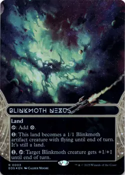 Blinkmoth Nexus (0003) (Borderless Foil) EoE: Stellar Sights - Magic MTG NM - Image 1