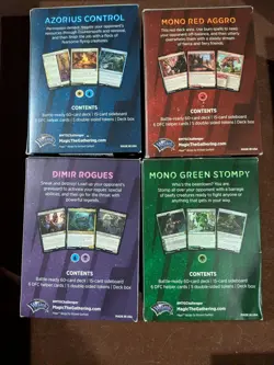 Magic The Gathering MTG - Full Set of Four 4 2021 Challenger Decks - NEW/SEALED - Image 2