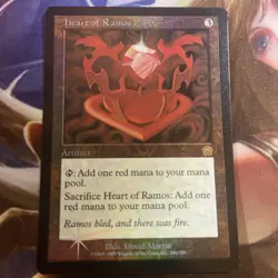 MTG / Heart Of Ramos - Foil / Slight Crease - Image 1