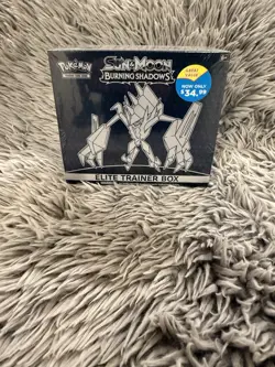 Pokemon TCG - Sun & Moon Burning Shadows ETB + Mini Booster Pack Full Set - New - Image 2