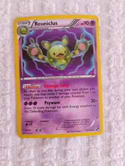 Reuniclus 57/114 Holo Holo Rare Black and White Pokemon TCG - Image 1