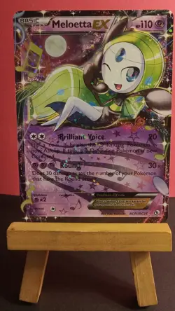Pokemon TCG Meloetta EX RC11/RC25 Lgndry Treasures Radiant Coll Holo NM-/LP+ - Image 3