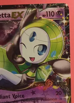 Pokemon TCG Meloetta EX RC11/RC25 Lgndry Treasures Radiant Coll Holo NM-/LP+ - Image 5
