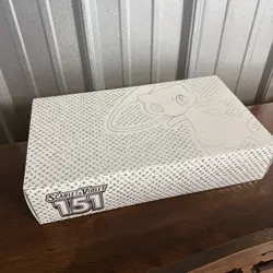 Pokemon Scarlet & Violet 151 Ultra Premium Collection UPC EMPTY STORAGE BOX - Image 1