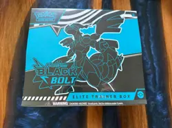 Pokemon TCG Scarlet Violet Black Bolt ETB Elite Trainer Box New Sealed - Image 1