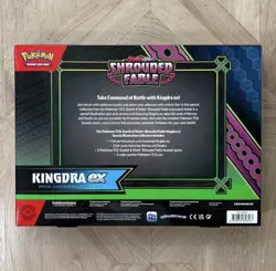 Pokemon TCG Shrouded Fable Kingdra ex Special Edition Promo Collection Box - Image 2