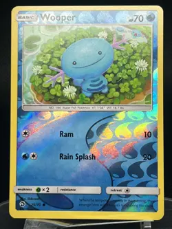 Wooper - Dragon Majesty (DRM) 25/70 / Common Reverse Holo - Image 1
