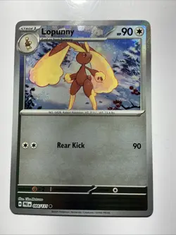 Lopunny (Master Ball Pattern) 084/131 Sv: Prismatic Evolutions Holo Pokemon TCG - Image 2