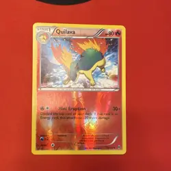 Pokemon Quilava Reverse Holo Uncommon 19/162 Breakthrough Stage 1 80HP English - Image 1
